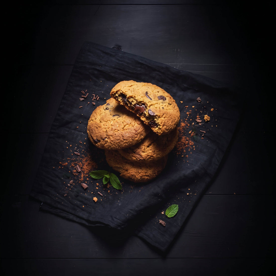 Chocolate Mint Artisan Cookies