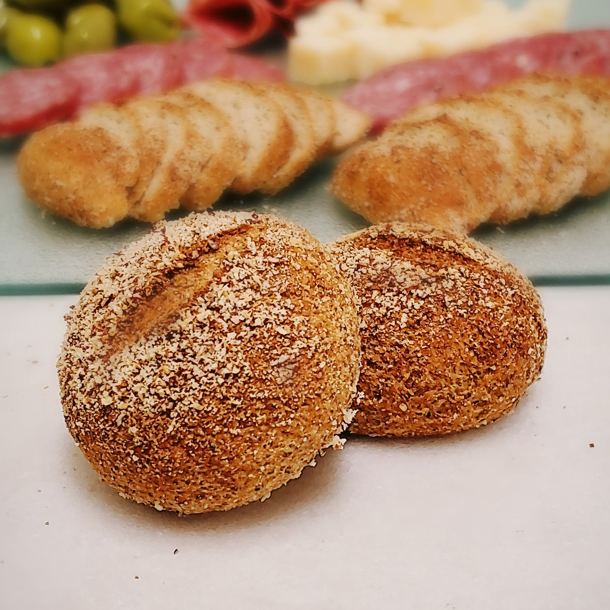 Yez! Artisan Bread Rolls - Eight slider-size rolls - 1.48 oz each - 11.8 oz total
